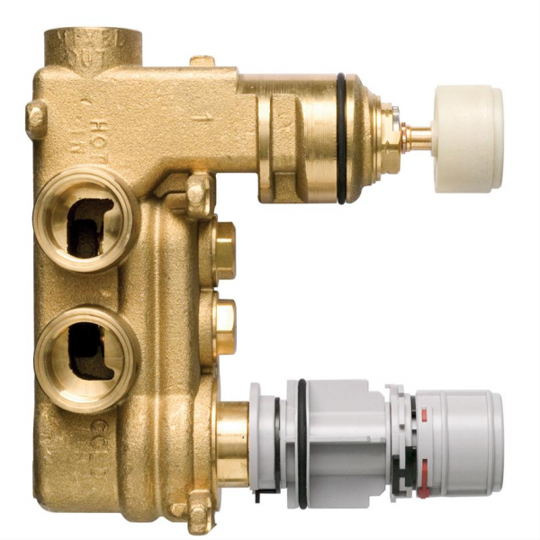 TT Built-In Thermostatic 2 Control Shower Valve Body